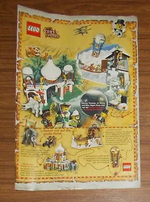 Buy Rare Advertising LEGO Orient Expedition 7418 Maharaja Palace 7414 Elephant 2003 • 3.42£