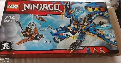 Buy Lego Ninjago 70602 Jay's Elemental Dragon Complete Retired W/ Minifigs  • 19£