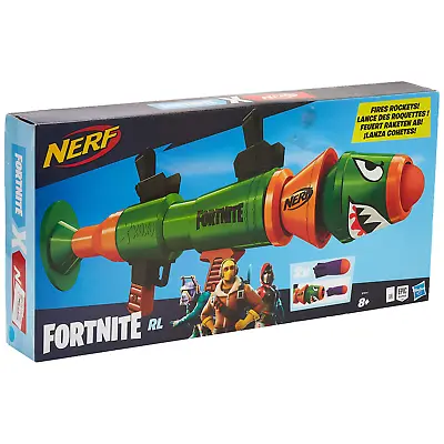 Buy Nerf Fortnite Rl Rusty Rocket Launcher / Epic Games / Hasbro / X2 Rockets • 44.99£