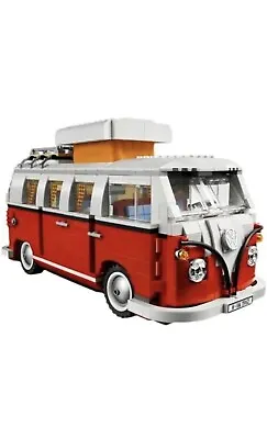 Buy Creator Expert Volkswagen T1 Camper Van VW VDUB Red Building Kit Retired Set • 59.99£