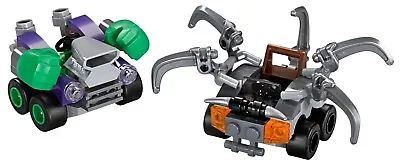 Buy LEGO Hulk's And Ultron's Mighty Micros Vehicles With Instructions From Set 76066 • 2£
