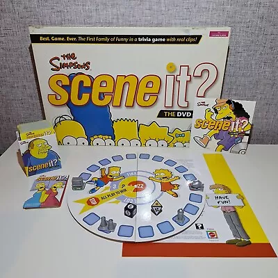 Buy The Simpsons Scene It DVD Trivia Board Game Complete Friends Family Fun Night  • 9.95£