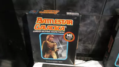 Buy Vintage Battlestar Galactica Puzzle 140 Pieces 14  X 18  By Parker Brothers • 9.99£