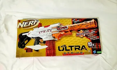 Buy Nerf Ultra Strike Motorized Blaster, 10 Nerf AccuStrike Ultra Darts, 10-Dart • 20£