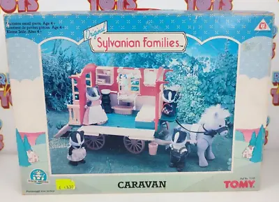 Buy Original Sylvanian Families Caravan Tomy Precious Games New Epoch 1989 Caravan • 292.53£