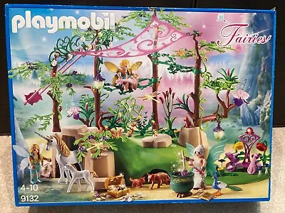 Buy Playmobil 9132 Fairies Magical Fairy Forest 100% Complete With Original Box • 27.50£