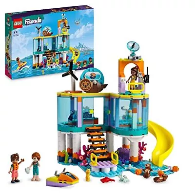 Buy LEGO 41736 Friends Sea Rescue Centre Vet Set, Animal Care Toy, Christmas Treat,  • 30.56£