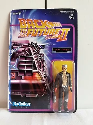 Buy Back To The Future Part 2 - Giff Tannen Super7  ReAction Figure. (Brand New) • 9.99£