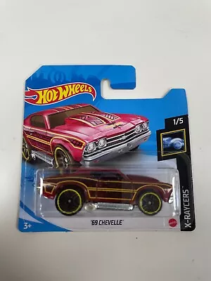 Buy Hot Wheels 69 Chevelle X-Raycers 1/5 Rare Muscle Racing Car 2021 77/250 • 6.99£