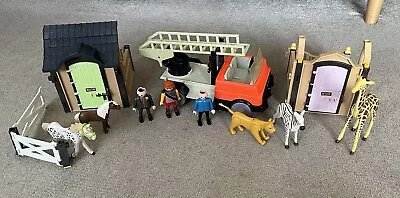 Buy Playmobil Bundle Includes Stables, Lorry And Figures • 6.80£