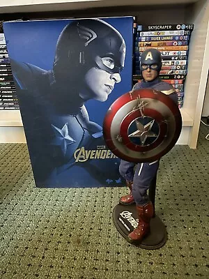 Buy Hot Toys Avengers Captain America 2012 Avengers Suit Action Figure MMS174 • 130£