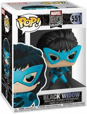 Buy Funko POP! Marvel 80th First Appearance: Black Widow Figure (551) • 7.99£