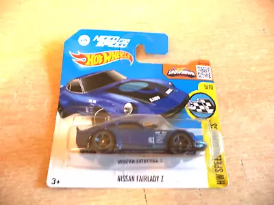 Buy New Sealed NISSAN FAIRLADY Z Hw Speed Graphics HOT WHEELS Toy Car BLUE Showdown • 5.99£
