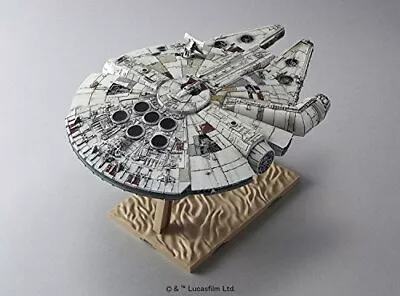 Buy Star Wars Millennium Falcon The Force Awakens 1/144 Scale Plastic Model Japan • 78.53£
