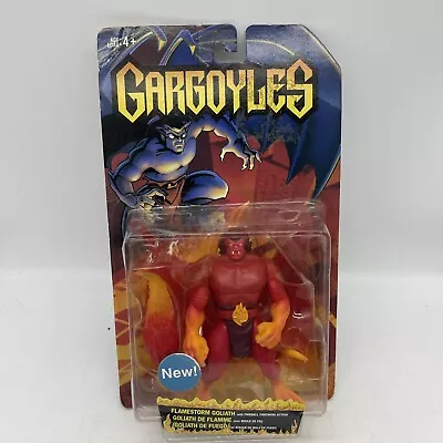 Buy 1995 Vintage Disney Gargoyles Goliath Flame Storm Flamestorm Action Figure New • 34.99£