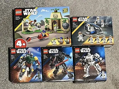 Buy Lego Star Wars 5 Sets Bundle 75358 75359 75368 75369 75370 • 24.99£
