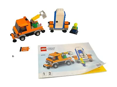 Buy LEGO® City Railroad 60335 Truck With Aerial Work Stage & Dixi Toilet Rail Minifigure • 12.44£