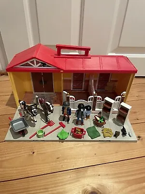 Buy PLAYMOBIL Horse Stable Take Along Carry Case 5348 • 20£