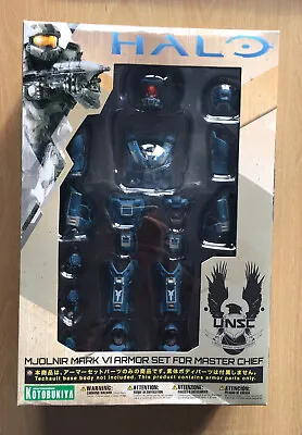 Buy Kotobukiya Artfx+ Halo Mjolnir Mark VI Armour Set For Master Chief Blue Armour • 19.99£