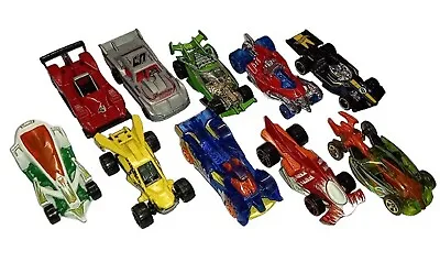 Buy Hot Wheels Bundle 10 X Mixed Diecast Cars Racing Sports Track Day • 9.99£