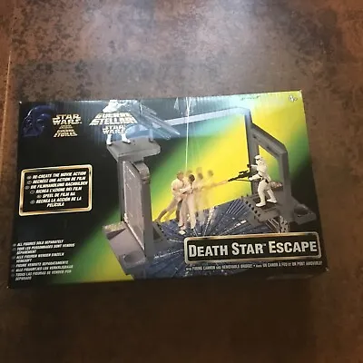 Buy Star Wars The Power Of The Force POTF Death Star Escape Play Set Boxed New • 24.99£