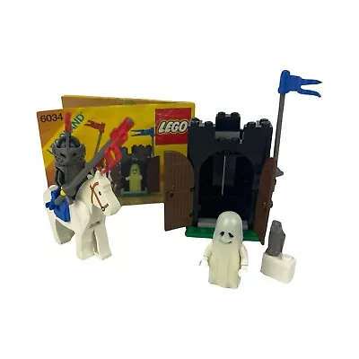 Buy Vintage Lego Castle 6034 Black Monarch's Ghost 100% Complete With Manual • 24.99£