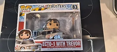 Buy Funko Pop Rides No.83 Ecto-1 With Trevor Ghostbusters Afterlife Brand New • 25£