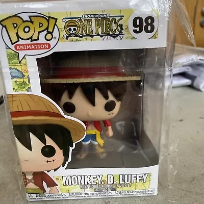Buy Funko Pop Monkey D. Luffy (98) One Piece Anime Manga Vinyl Figure Figurine • 13£