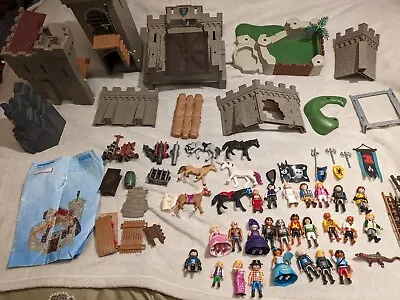 Buy Playmobil 4866 Falcon Knight Castle Bundle With Instructions Incomplete ?? • 54.99£