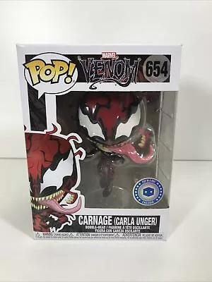 Buy Funko POP! Vinyl Marvel  Venom  Carnage (Carla Unger)  654 • 14.99£