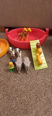 Buy Playmobil Noahs Ark Carry Boat With Ramp And Animals • 10£