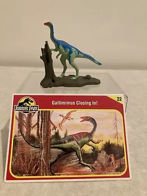 Buy Kenner Jurassic Park Die-Cast Diecast Gallimimus JP 22 Complete With Card • 8£