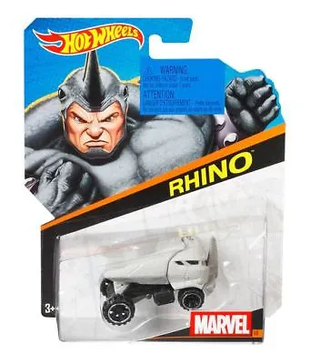 Buy Hot Wheels Marvel Car - Rhino (BDM71) - BDM80 - Die-cast Model • 8.95£