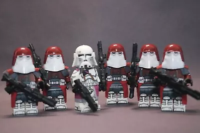 Buy Lego Star Wars Nova Corp Clone Trooper With Commander Baccara Custom Minifigures • 17.99£