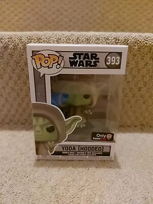 Buy Star Wars Yoda (Hooded) Gamestop Exclusive #393 Funko Pop Vinyl • 30£
