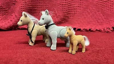 Buy Sylvanian Families | Two Horses & A Foal  | Vintage • 20£