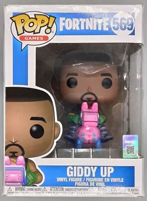 Buy #569 Giddy Up - Fortnite Damaged Box Funko POP With Protector • 11.99£