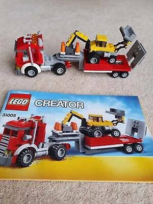 Buy Lego Creator 31005 Construction Hauler - Lorry & Digger - Complete Set • 8£