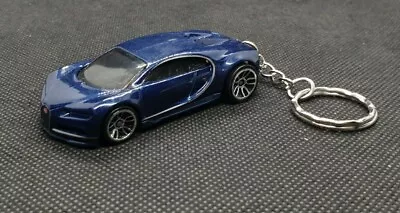 Buy Hotwheels Bugatti Chiron Keyring Diecast Car • 12.99£