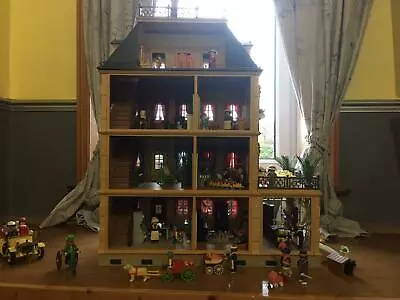 Buy Playmobil Victorian Dolls House With Extra Floor • 500£