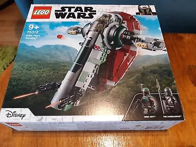 Buy Lego 75312 Star Wars Boba Fett's Starship - Slave 1 - Opened/Unused/ Complete • 40£