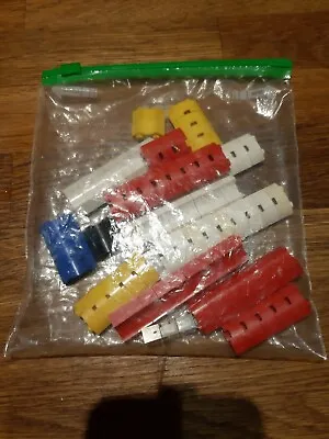 Buy Vintage 1970s Lego 2 Stud Curve Bricks X 82 Pieces Red White Blue Yellow • 5.99£