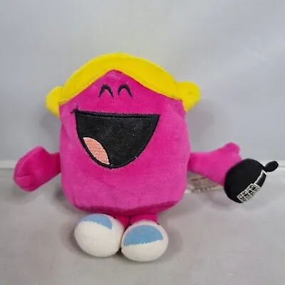 Buy 2008 Fisher-Price Mr Men - Little Miss Chatterbox - Soft Plush Stuffed Toy Doll • 4.99£