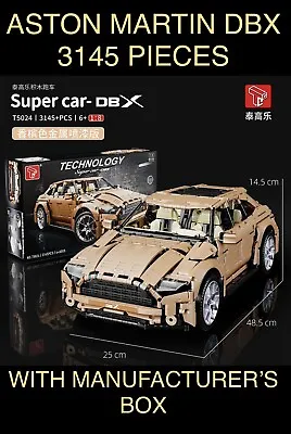 Buy Aston Martin DBX Racing Gold BOXED 3154 Pieces • 145£