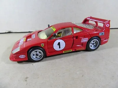 Buy 1987 Hotwheels 22167 China Ferrari F40 Racing #1 J Davis 754T Red 1:43 • 15.30£