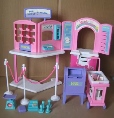 Buy Vintage 1995 Barbie   So Much To Do Post Office   By Mattel • 62.26£
