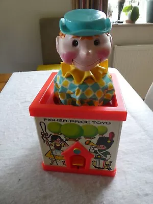 Buy Vintage Fisher Price Jack In The Box Puppet - 1970's • 4.99£
