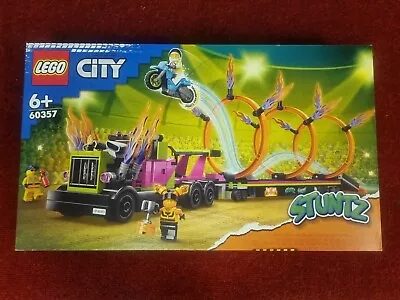 Buy LEGO CITY: Stunt Truck & Ring Of Fire Challenge (60357) 6+ New&sealed  • 27.99£