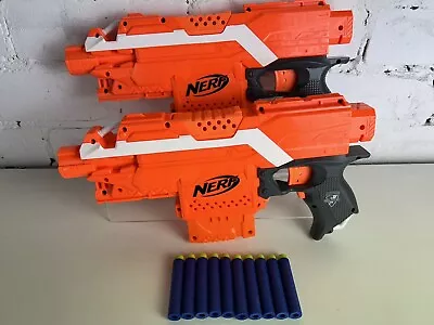 Buy 2 NERF N-Strike Elite A0200EU4  Stryfe Blasters Black/Orange/White • 35.99£