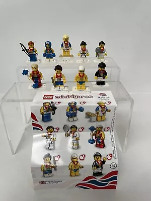 Buy Lego Team GB London Olympics 2012 Complete Set X 9 Minifigures (8909) • 124.99£